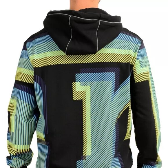 Scuderia Ferrari Men's "Fluid" Multi-Color Hooded Sweatshirt Sweater Hoodie - Picture 2 of 7